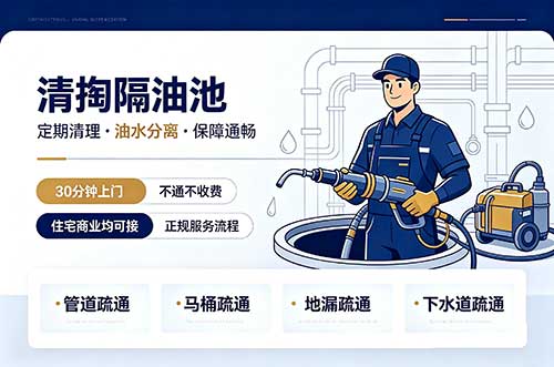 万州清掏隔油池